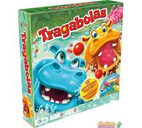 Hasbro Gaming Juego de Mesa Tragabolas Comilón de 2 a 4 Jugadores - Versión Español-Portuguesa Juguete Infantil para Jugar con Familia y Amigos, Niños y Niñas de 4 Años o Más