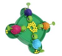 Juego de Mesa Hungry, Juguete Interactivo Intenso para Niños, Agarre de Aprendizaje, Tablero de Plástico de 4 Jugadores, Percepción del Color para la Noche de Juegos Familiar (108 Guisantes)