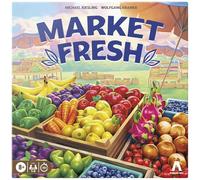 Juego de Mesa Market Fresh - Divertido Juego estratégico de colocación de fichas para niños, Adolescentes y Adultos - Edad: A Partir de 8 años - De 1 a 4 Jugadores - 45 Minutos - Juegos Familiares