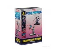 Juego de mesa marvel crisis protocol gwenom & scarlet spider edad recomendada 14 años