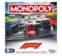 Juego de Mesa Monopoly edición F1 | Juego Formula 1 Oficial | Juegos Familiares para niños, Adolescentes y Adultos | De 2 a 6 Jugadores | 45 Minutos | Edad: 8+ - Versión en español