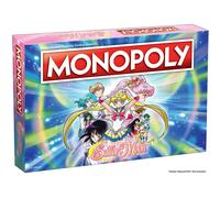 Juego de mesa Monopoly Sailor Moon | Basado en la popular serie de anime | Fichas, dinero y tablero personalizados | Mercanc a con licencia ofici