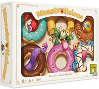 Juego de mesa Monstrolicious - Juego de estrategia familiar con monstruos y postres peculiares, emocionantes minijuegos y sorpresas, a partir de 10 años, 2 jugadores, 10 minutos de tiempo de juego,
