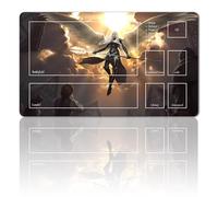 Juego de mesa MTG Alfombrilla de juego+bolsa impermeable gratuita, TCG Card Game Table Mat Tamaño 60 x 35 cm Mouse Pad Compatible con MTG TCG (Zone-Avacyn, Angel of Hope-with Zone)