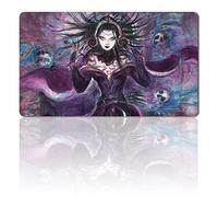 Juego de mesa MTG Alfombrillas de juego+bolsa impermeable gratuita, TCG Card Game Table Mat Tamaño 60 x 35 cm Mouse Pad Compatible con MTG TCG (Liliana DREADHORDE General)