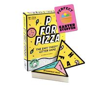 Juego de mesa P de Pizza: un juego de cartas familiar y rápido para niños y adultos, compacto y fácil de llevar