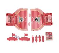 Juego de Mesa para Dos Jugadores, Juego de Mesa de fútbol con Dedos, Rompecabezas de fútbol Interactivo para e Hijos, Juguete para niños (Rosa)