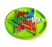 Juego de Mesa para Niños - Juegos de Mesa Educativos Hexagonales - Juego de Cuentas Coloridas para Ajedrez Y Juego de Damas | Para Niñas Adultos Escuela Hogar Reunión Ocasión