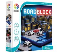 Smart Games - Roadblock, Puzzle Game with 80 Challenges, 7+ Years
