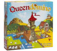 Juego de mesa Queendomino de Blue Orange Games: Juego de estrategia familiar o para adultos, para 2 a 4 jugadores. Recomendado para mayores de 8 a?os.