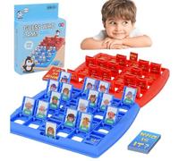 Juego de Mesa Quién Soy,Juego Educativo de adivinanzas | Juego Preescolar, 96 Piezas, interacción Entre Padres e Hijos, Divertido Rompecabezas de Pensamiento de razonamiento lógico para Interiores