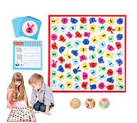 Juego De Mesa Reversi - Juguete Interactivo De Entrenamiento con 36 Piezas - Juego de aplausos y emparejamiento,para Adultos Niños Niña Jardín De Infantes Preescolar Reunión Actividad Hogar