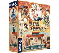 Devir - 3 Ring Circus, Juego de Mesa de Estrategia, Modo Solitario, Temática de Circo (BGCIRML)