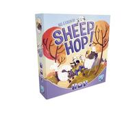 Juego de mesa Sheep Hop,Juego de estrategia cooperativa,Divertido juego familiar para niños y adultos,A partir de 5 años,1-4 jugadores,Tiempo promedio de juego de 15 minutos,Fabricado por Space Cow