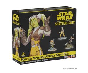 Juego de Mesa Star War Shatterpoint Make The Impossible Possible Squad Pack Edad Recomendada 14 Años