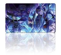 Juego de mesa TCG Juego de alfombrillas + bolsa de regalo + con zonas de tarjeta, YGO Card Game Table Mat Tamaño 60 x 35 cm Compatible con Trading Card Game Mat (YGO-G-13)