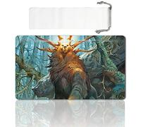 Juego de mesa TCG Tapete de mesa de juego tamaño 60 x 35 cm, alfombrilla para mouse compatible con MTG CCG RPG Juego de cartas coleccionables (AYULA, Queen Among Bears)