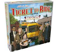 Juego de mesa Ticket to Ride Berlín,Juego de estrategia de construcción de rutas de tren,Tiempo promedio de juego de 10-15 minutos,Hecho por Days of Wonder