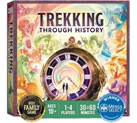 Juego de mesa Trekking Through History,El juego estratégico de viaje en el tiempo para la familia, perfecto para la noche de juegos familiares, a partir de 10 años