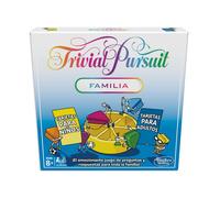 Juego de Mesa Trivial Pursuit Edición Familiar, Juego de Preguntas para Noche de Juegos en Familia, Juegos de Mesa a Partir de 8 Años