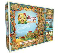 Juego de mesa Village Big Box,Juego de estrategia táctica,Juego de agricultura medieval,Tiempo promedio de juego de 60-120 minutos,Fabricado por Eggertspiele