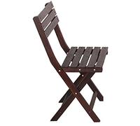 Juego de mesa y sillas para exterior Juego de taberna para terraza, Mesa y silla plegables de pino anticorrosivo, Juego de muebles para mesa de centro de jardín con sillón de jardín, Chat de balcón (s