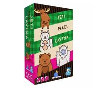 Juego de mesa Yeti, osito y avalancha - en húngaro