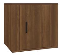Juego de mesitas de noche de madera de ingeniería con estante de almacenamiento, acabado de roble Sonoma, 50 x 39 x 47 cm, diseño de 2 piezas para una organización estable y elegante del dormitorio