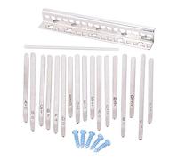 Juego de metralla para Piano de Pulgar para 17 Teclas Accesorio para Instrumento de música Kalimba Accesorios de Juego