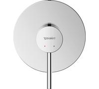 Juego de mezcladores monomando Duravit Circle, empotrado, consumidor 1, cromo,