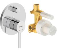 Duravit Juego monomando Circle, empotrado, cromo, CE4210008010