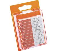 Juego de microfusibles ESKA 120.0.9 (Ø x L), 5 mm x 20 mm rápido -F- 100 unidades