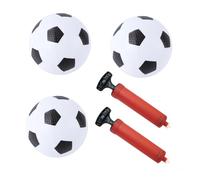 Juego de Mini Balón de Fútbol PVC Inflable 12cm para Niños | 5 Piezas, Uso en Juego Infantil y Familiar, Diseño Creativo, para Interior y Exterior