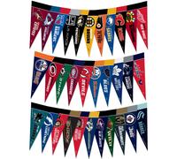 Juego de mini banderines de fieltro de 4"" x 9"" de Rico Industries para hockey de la NHL (incluye todos los equipos)