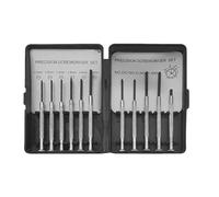 Juego de mini destornilladores 11PCS - Pequeña herramienta de reparación magnética, kit profesional Phillips de cabeza plana, dispositivo de reloj artesanal | Con reparación de anillos de joyería, rel