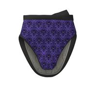 Juego de mini guantes de horno de silicona de talla única, soportes para ollas con estampado de enjambre fantasma para hornear, asar, microondas y camping