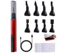 Juego de mini lijadora alternativa, portátil, eléctrica, recargable por USB, mini lijadora con protección contra sobrecarga, 3 engranajes, máquina pulidora ajustable para pulir superficies