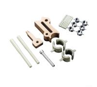 Juego de mini llaves de carraca, herramienta compacta de accionamiento de 1/4 pulgadas, llave de vaso reversible ergonómica de perfil bajo, acero de aleación, mango antideslizante (2 en 1)