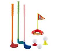 Juego de mini palos de golf para exteriores, juguete interactivo para padres e hijos para niños pequeños, guardería, edad 3, juego de golf deportivo al aire libre para niños, juego de mini palos de