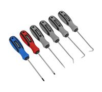 Juego De Mini Picos Y Screwdriver 6 Piezas S0774