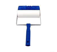 Juego de mini rodillos de pintura para bordes y esquinas, material de lana suave para pintar lisos, ideal para decoración de pared y renovación de bricolaje, rollo de pintura compacto 32 x 17,5 cm (A)
