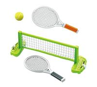 Juego De Miniatura | Set de Raquetas Pelotas y Redes,Equipo Deportivo Transportable Para Fortalecimiento De Enlaces Padre-Hijo En