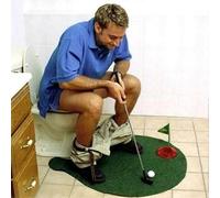 Juego de minigolf para el baño: practica en cualquier aseo. Un regalo divertido para el Día del Padre, intercambio de regalos, Navidad