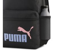 PUMA Juego de Mochila y Estuche Phase 20 l OneSize, Black Intense Lavender Colorblock No.1 Logo Purple