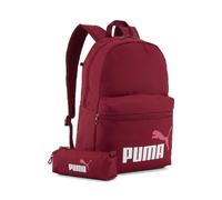 Juego de mochila y estuche PUMA Phase 20 l, Accesoiros, Rojo, OSFA