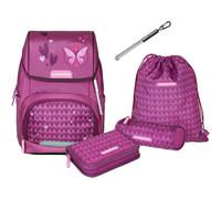 Schneiders Ergojet Juego de mochilas escolares 6 piezas naranja