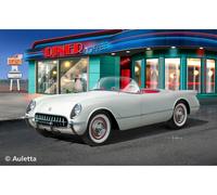 JUEGO DE MODELO DE 1953 CHEVCHEVROLET CORVETTE ROADSTER REVELL 67718 CON ACCE...