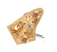 Juego de modificación de guitarra eléctrica con interruptores precableados de 3 vías, función de grifo de bobina, arnés de control de madera de metal, arnés de cableado de guitarra de bajo ruido