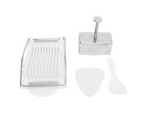 Juego de Moldeado de Arroz Musubi Sushi, Kit de Moldeado Onigiri, Prensa de Acero Inoxidable con Resorte y Molde Triangular, Cuchara para Arroz, Set Completo para Cocina en Casa o