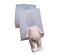 Juego de moldes 3D para decoración del cuerpo humano en 3D con forma de personas para hornear fondant y pasteles